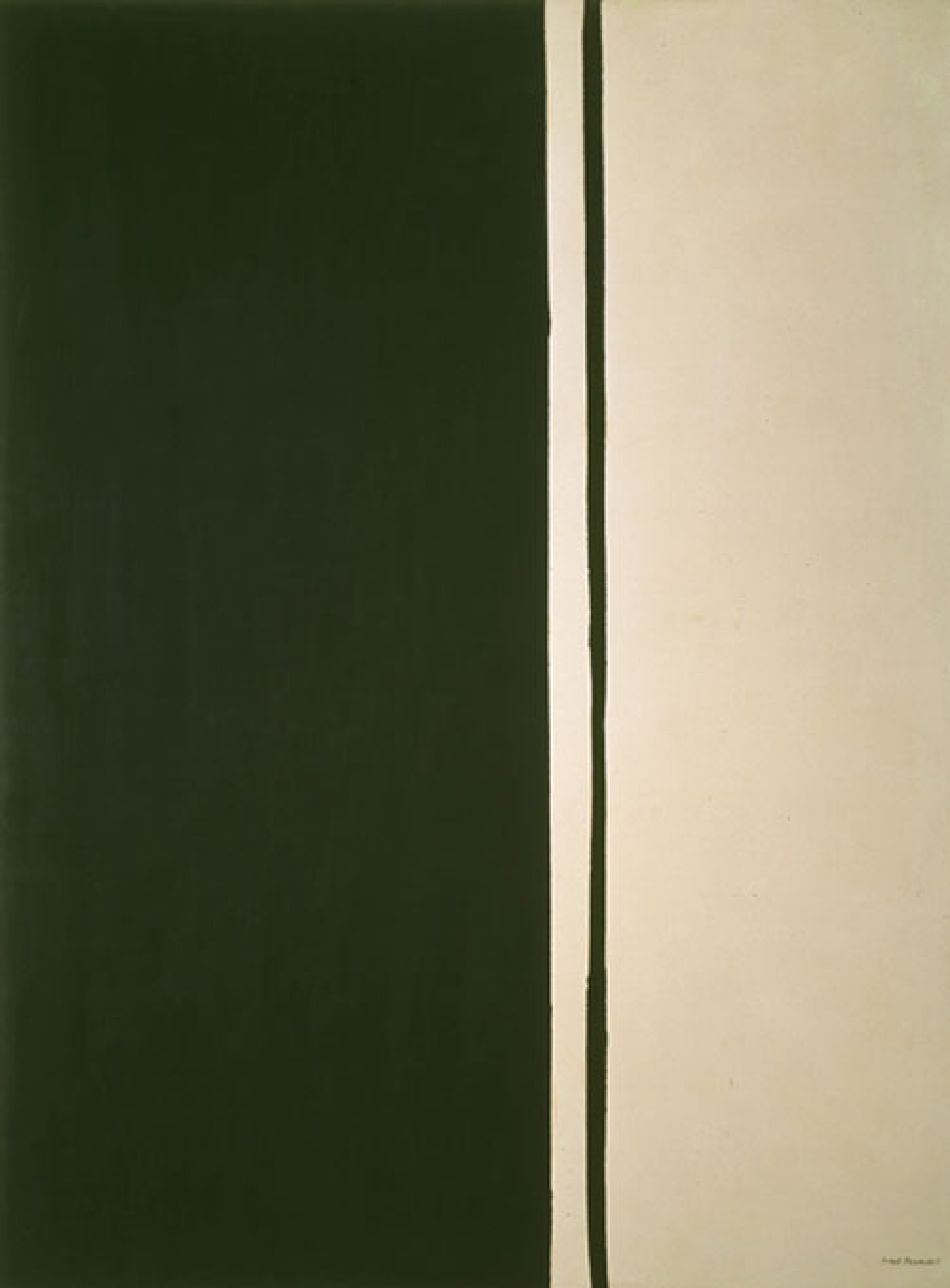 Black Fire I 1963, Oil on canvas, 289.5 x 213.4 cm .1110Ko/142Mo