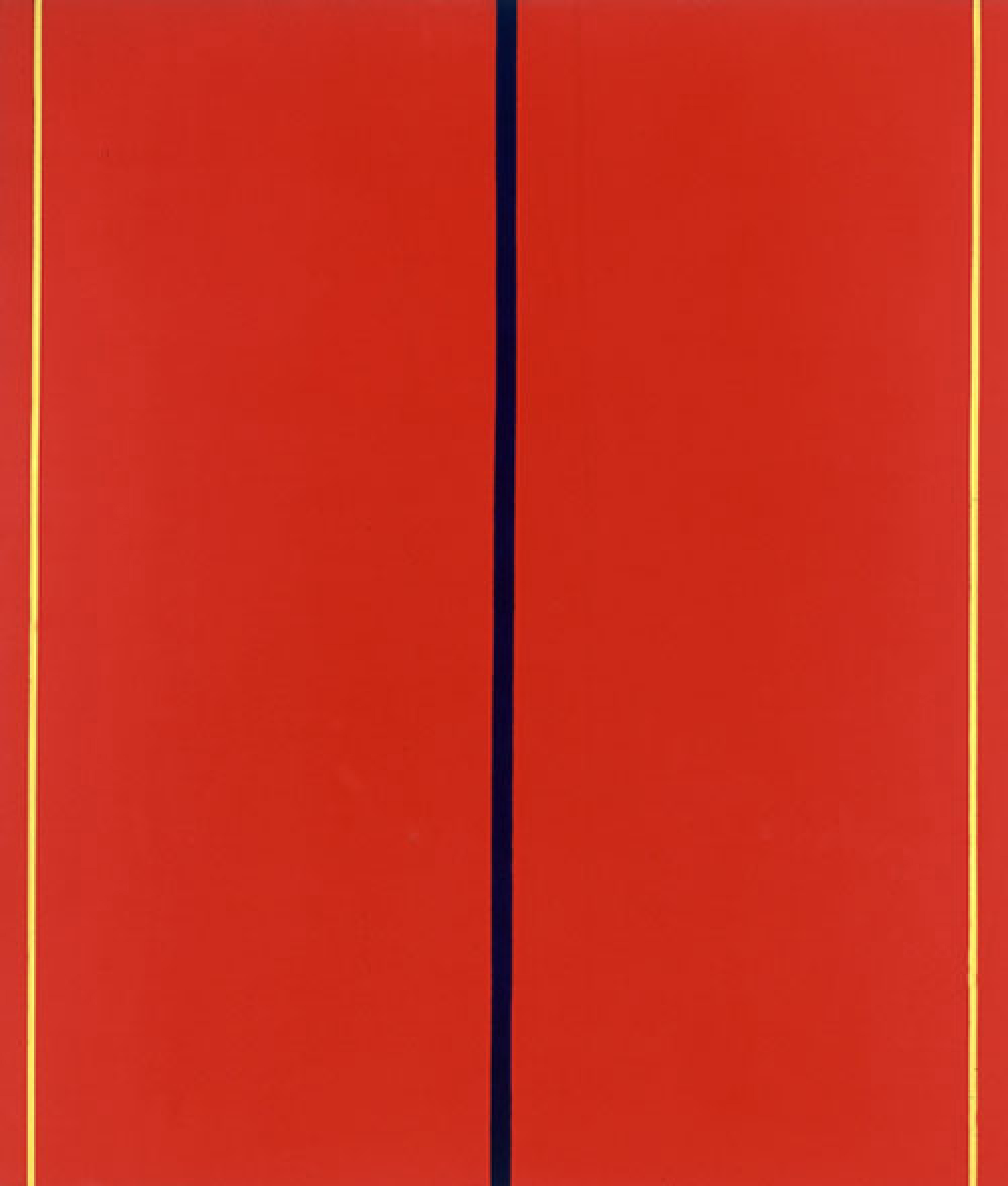 Who’s Afraid of Red, Yellow and Blue II, 1967, Oil on canvas 304.8 x 259.1 cm .6235Ko/181,6Mo